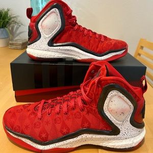 Adidas Derrick Rose Boost Woven Basketball Shoes Men’s Size 9.5